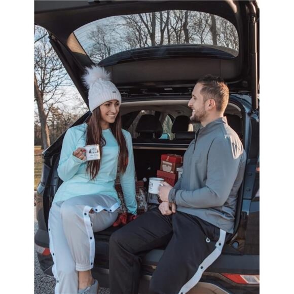 Thermal Shirts for Women Long Sleeve Fleece Tops Running Workout Cold Weather - Picture 5 of 7